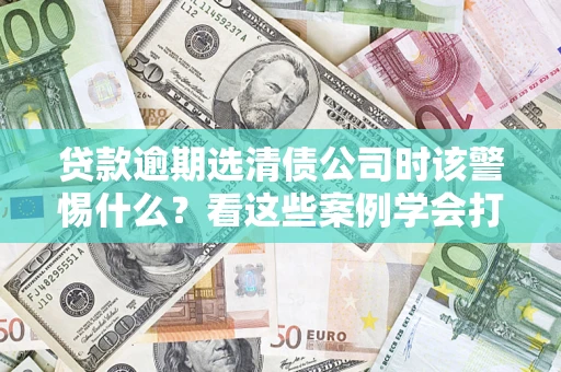 武汉贷款逾期选清债公司时该警惕什么？看这些案例学会打翻身仗
