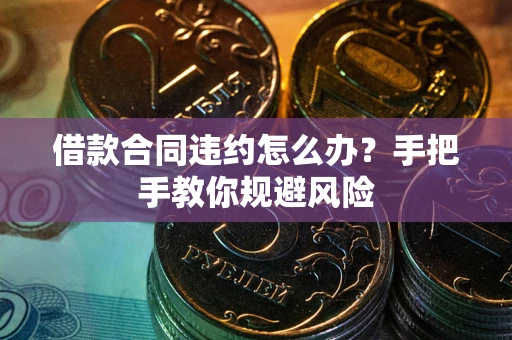 武汉借款合同违约怎么办？手把手教你规避风险