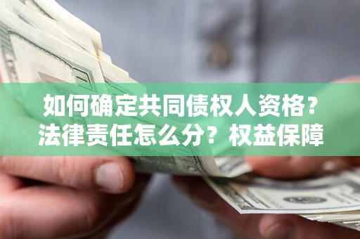 武汉如何确定共同债权人资格？法律责任怎么分？权益保障技巧揭秘！